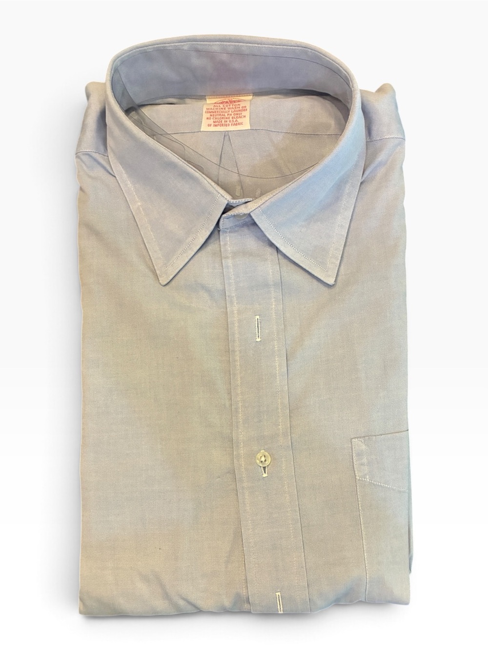 Brooks Brothers Pale Blue Men's Dress Shirt